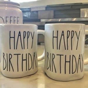 Rae Dunn Happy Birthday Mug